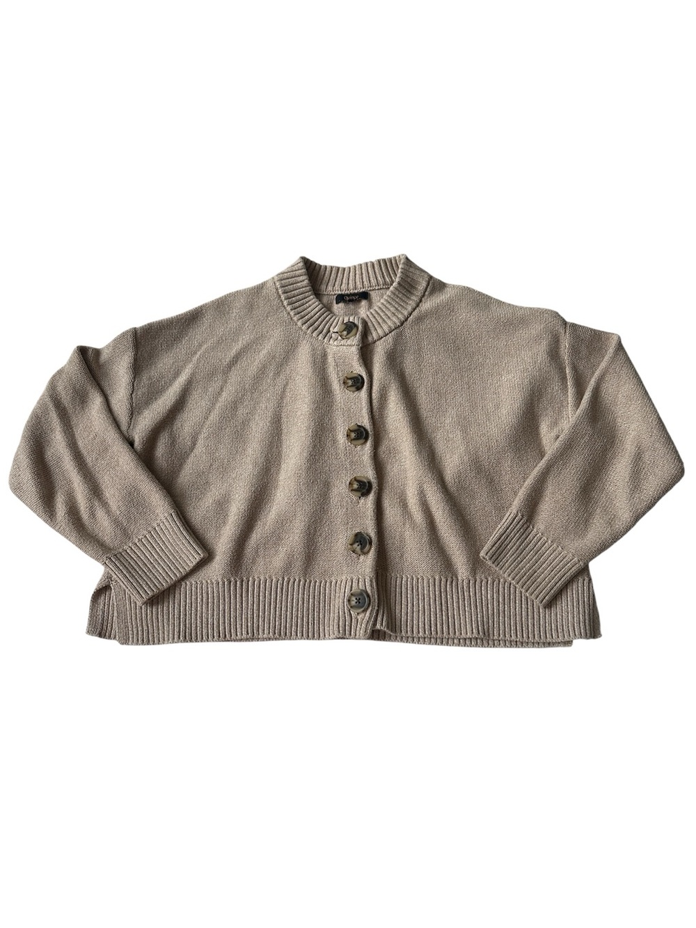 Quince 100% Organic Cotton Cropped Cardigan - Picture 4 of 11